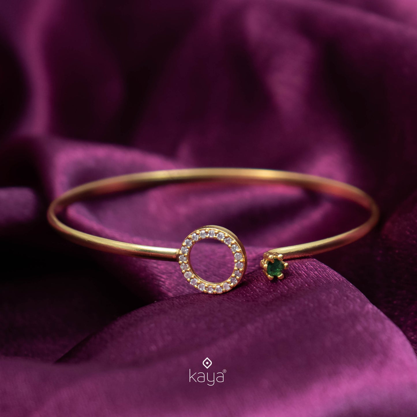 PP101208 - Gold Plated Openable Bangle