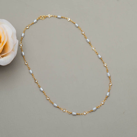 PE101519 - Fresh water Pearl  Necklace