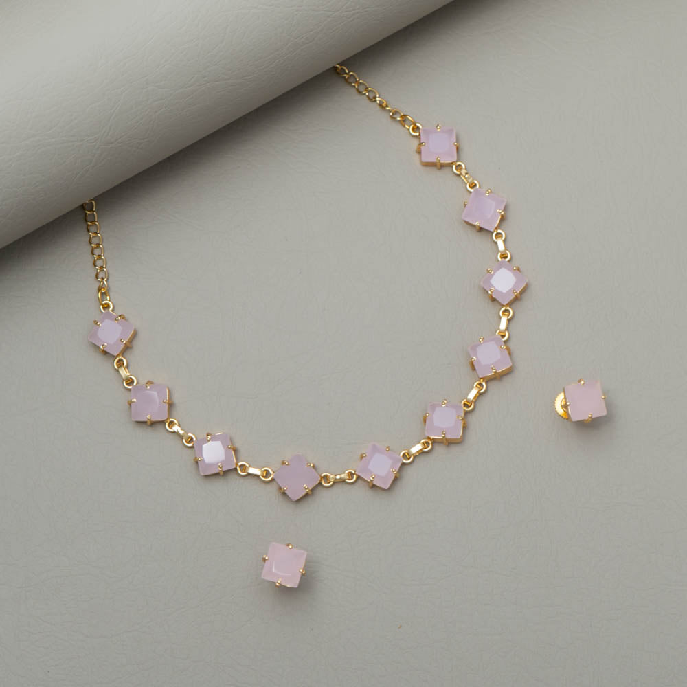 Hina - Stone Necklace Set