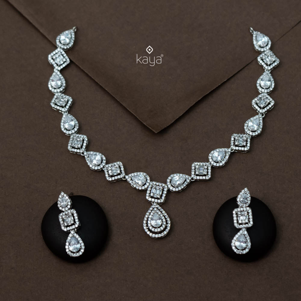 Haani - AD Necklace Earrings Set