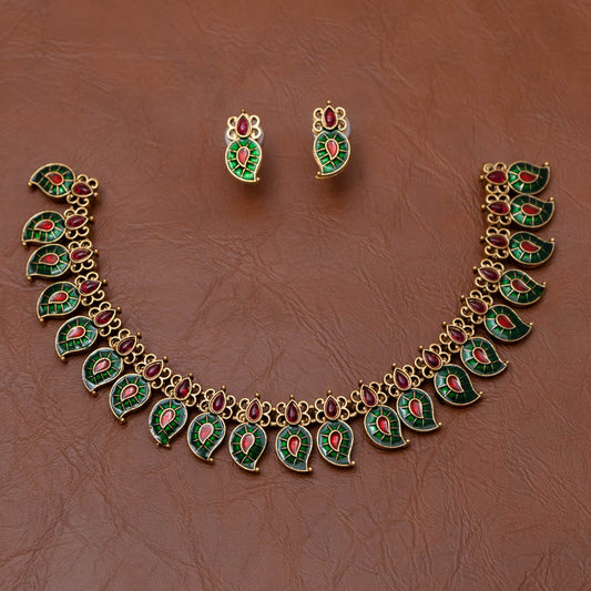 NV101459 - Traditional Necklace Earring Set
