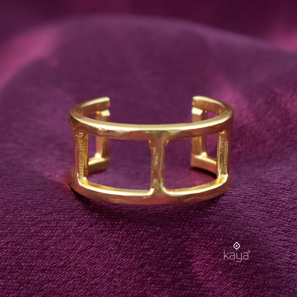 AS101274 - Gold Plated Ring