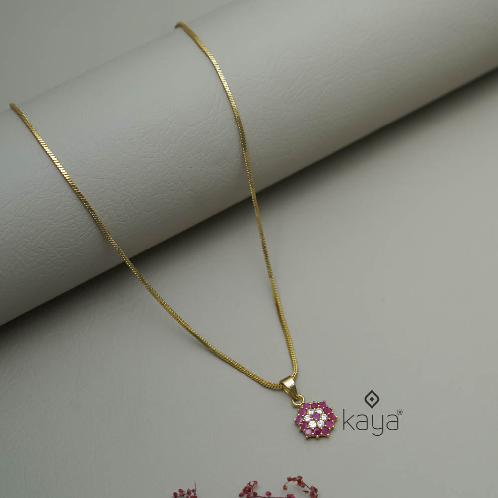 Simple pendant Necklace -SG100509