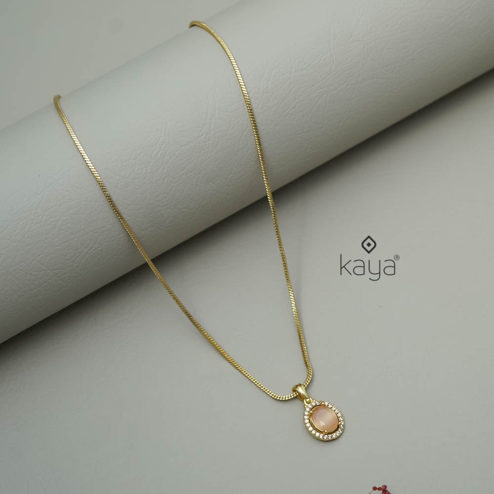 Simple pendant Necklace -SG100518