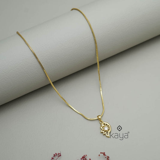 Simple pendant Necklace - SG100291