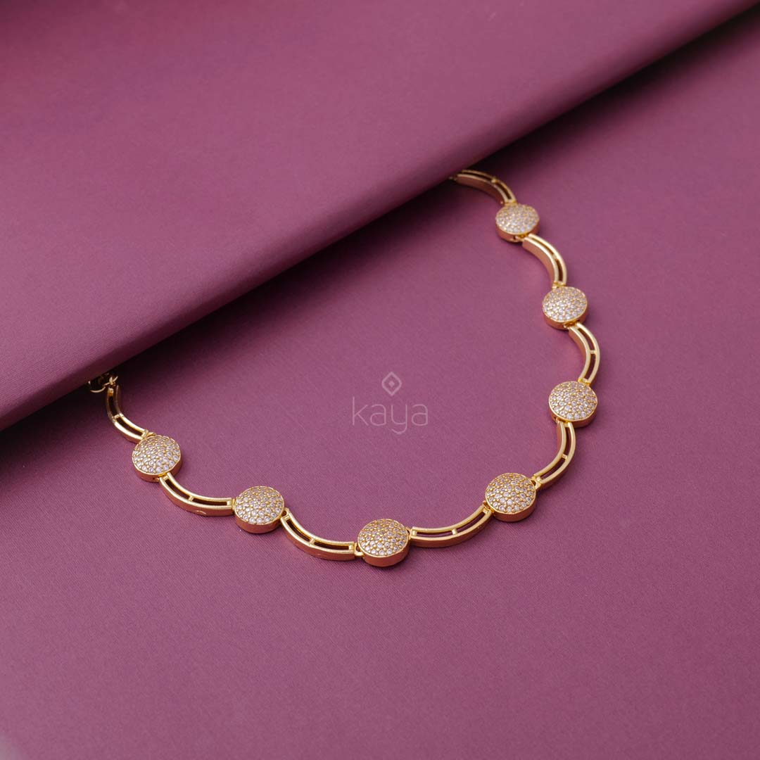 Premium AD Stone Necklace (color option) - TR100822