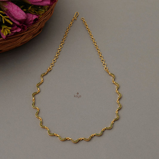 PP101107 - Gold Tone AD Necklace