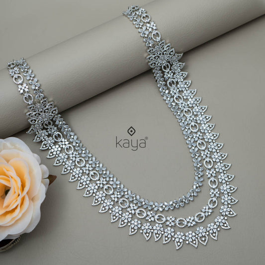 CL101442 - AD Stone  Bridal Necklace set