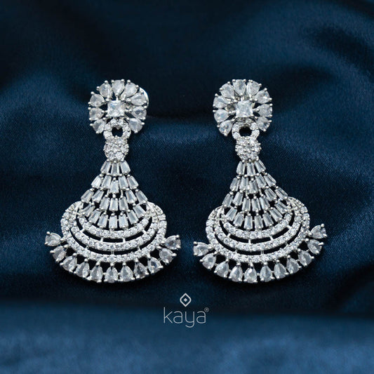 Jade -  Diamond Earrings