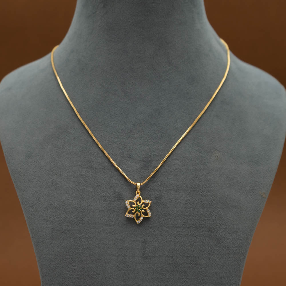 Aimy - solitaire necklace (color option)