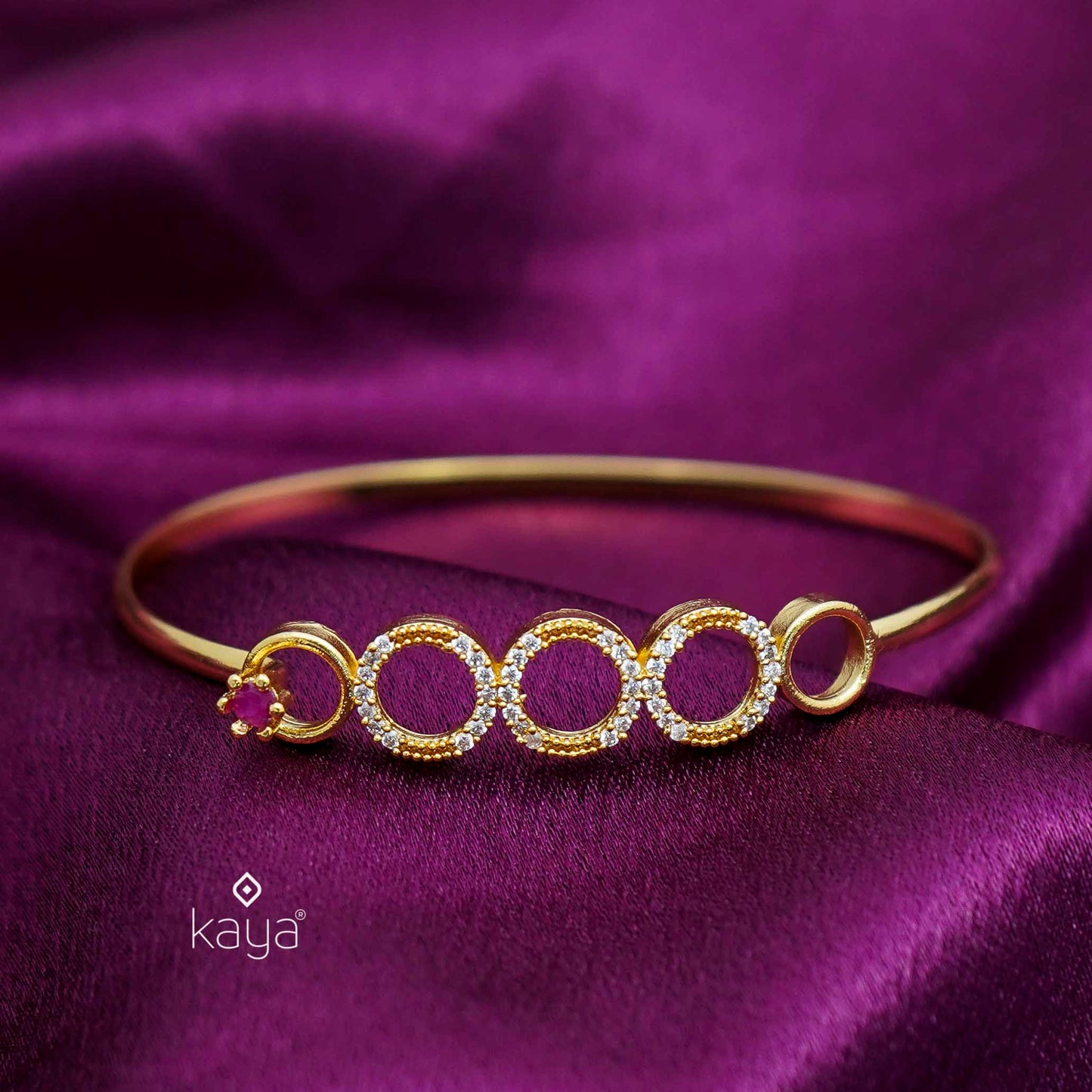 PP101205 - Gold Plated Openable Bangle