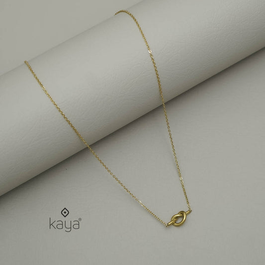 AI101089 - Simple pendant Necklace