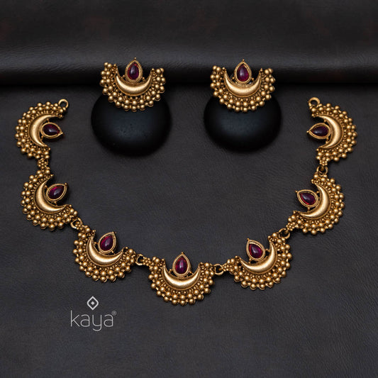 NV101441 - Antique Choker with Earrings
