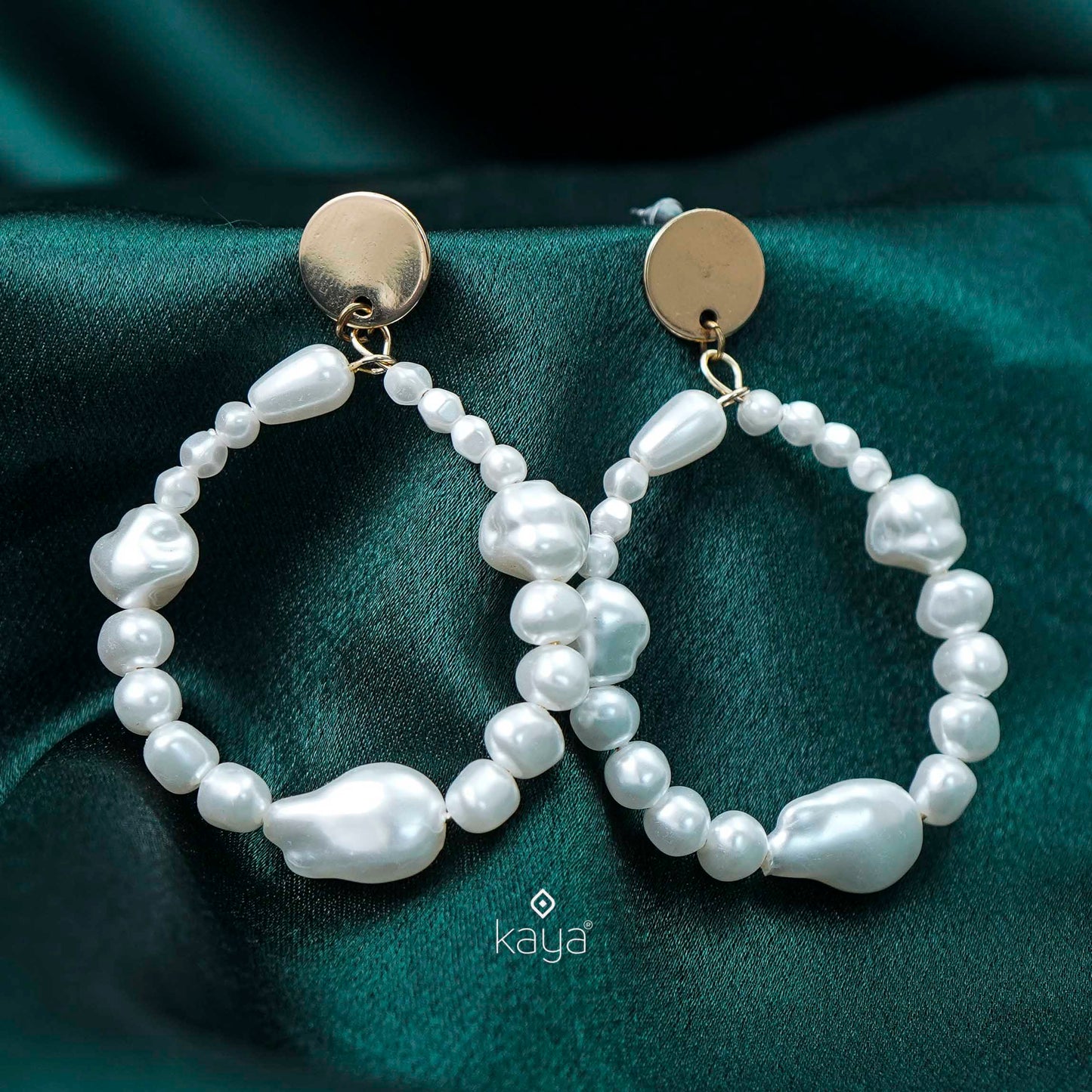 Baroque Pearl Drop Earrings - PT100382