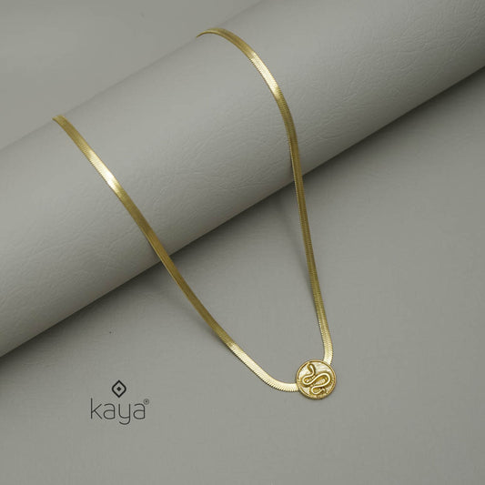 AI101096 - Simple pendant Necklace