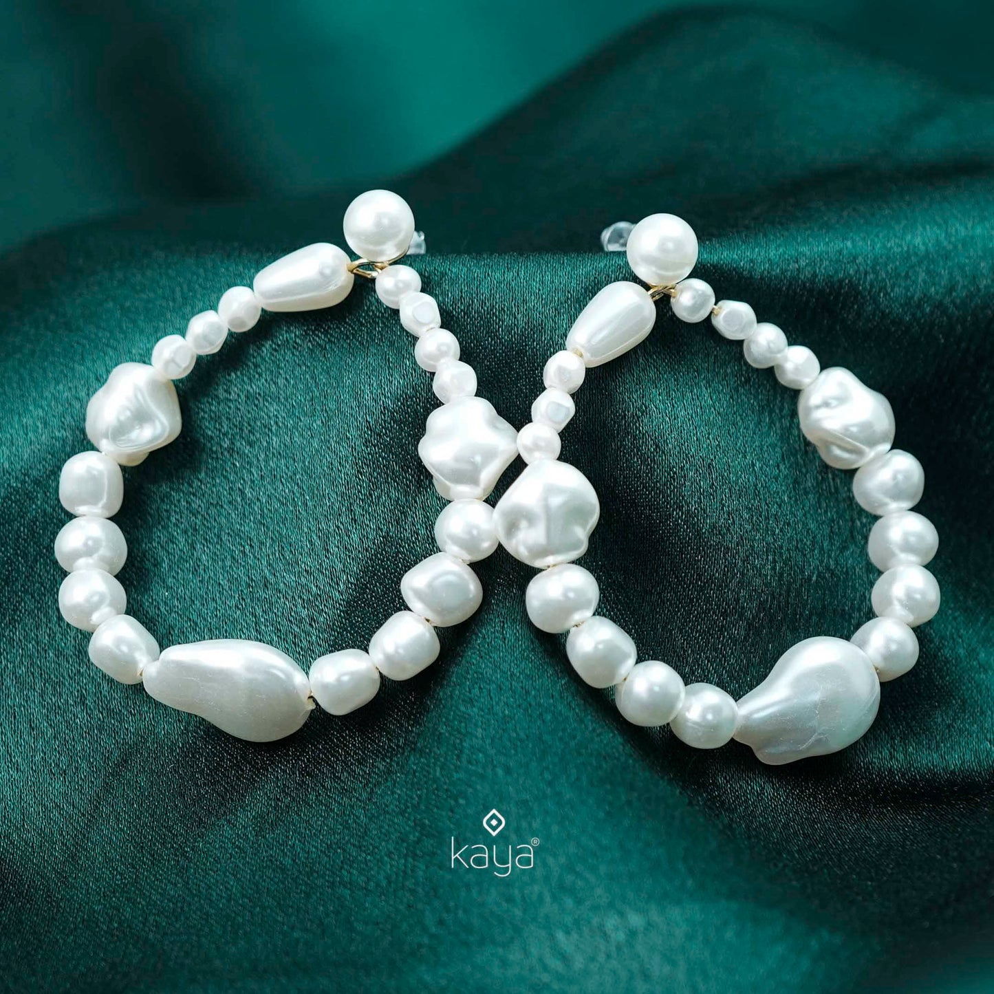 Baroque Pearl Drop Earrings - PT100383