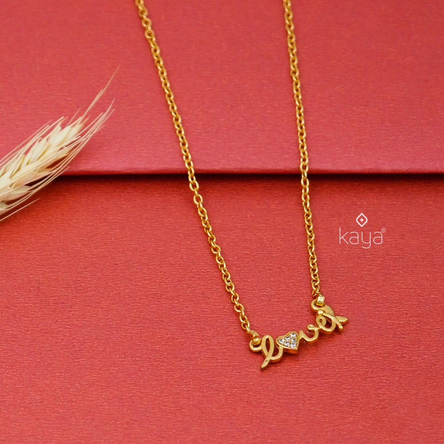 NG100611 - Simple Love pendant Necklace