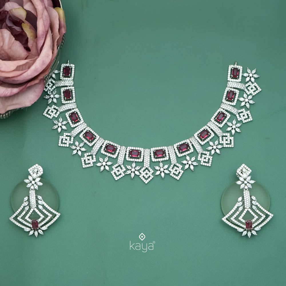 Hafsah- AD Necklace Set