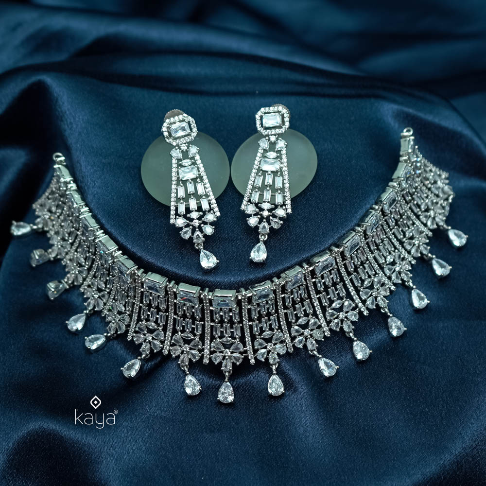Zurab - AD Necklace Set with Earrings