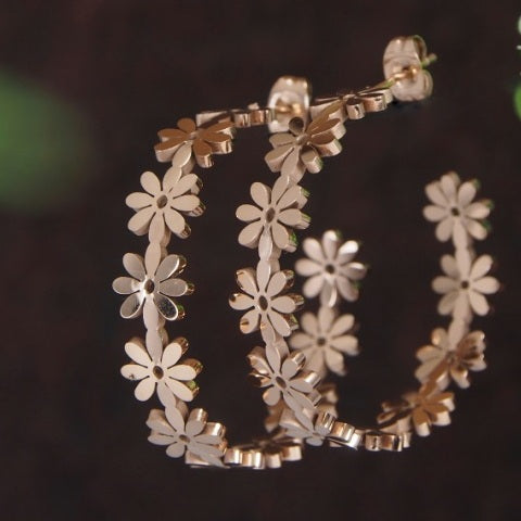 Cute Flower Earrings - PT100848