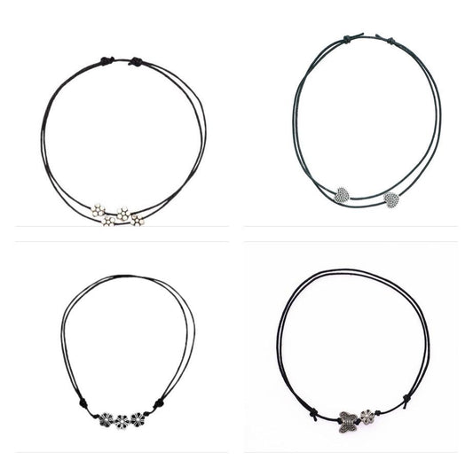 Anklet Pack Of 4 In One Combo - KY100875