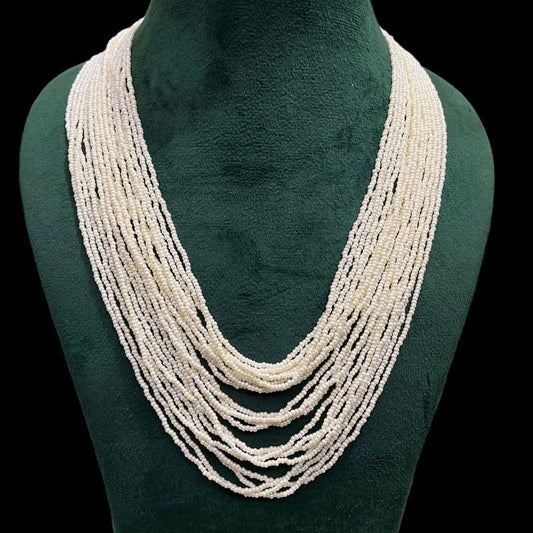 KH101083 - Pearl Layer Long Necklace