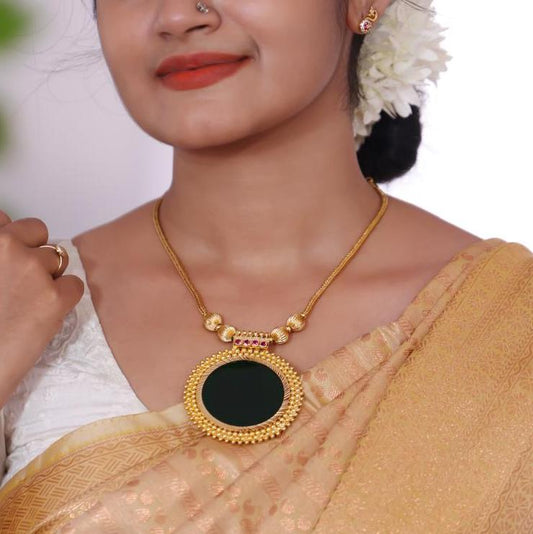 PP101326 - Traditional  Palakka Necklace Set