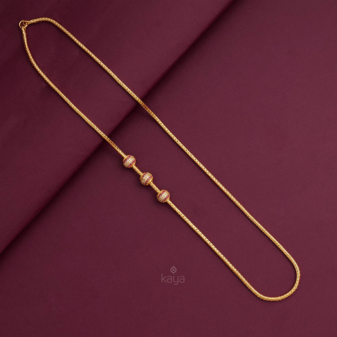 Thali Kodi  Mugappu Chain Necklace- SG100500