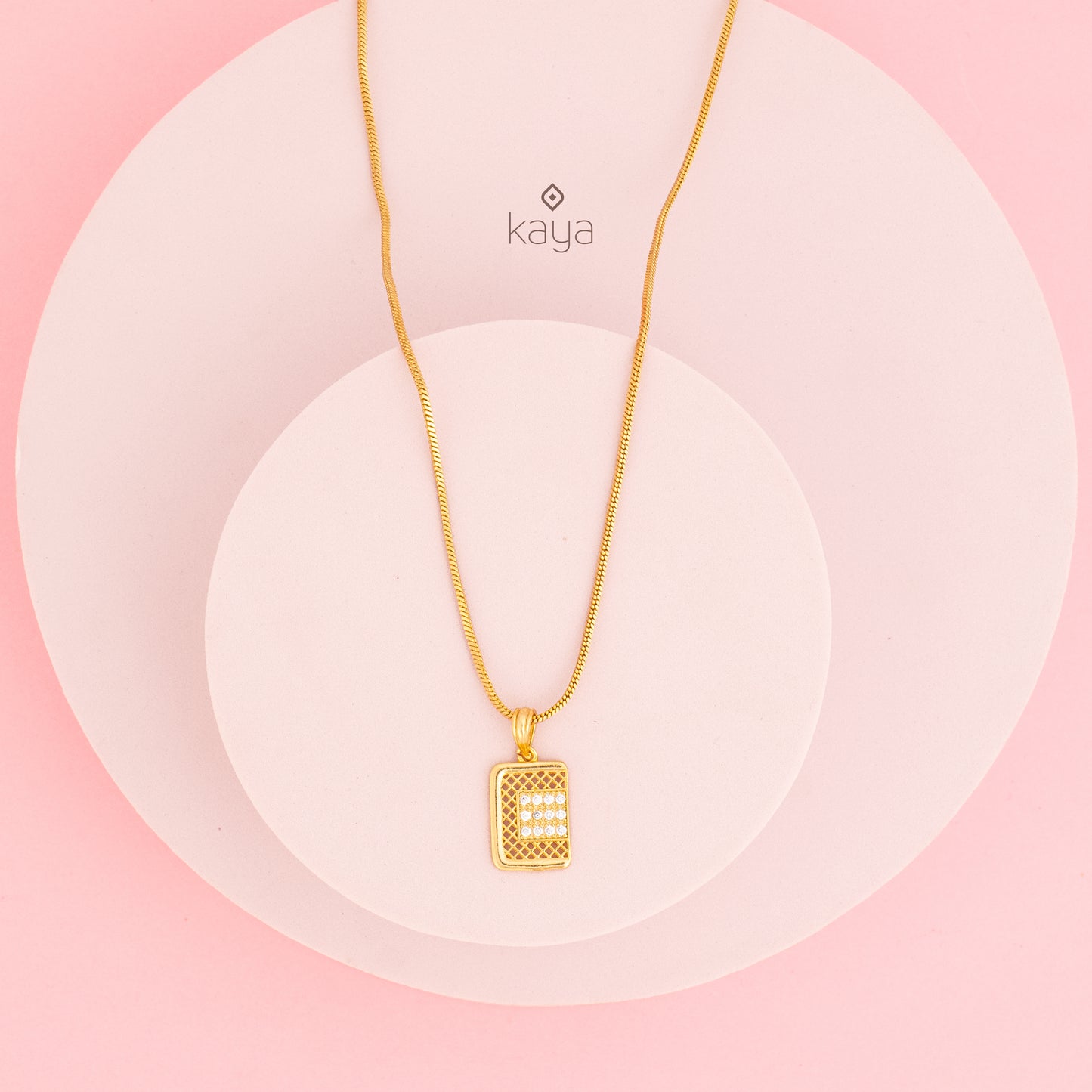 Simple pendant Necklace - NG10093