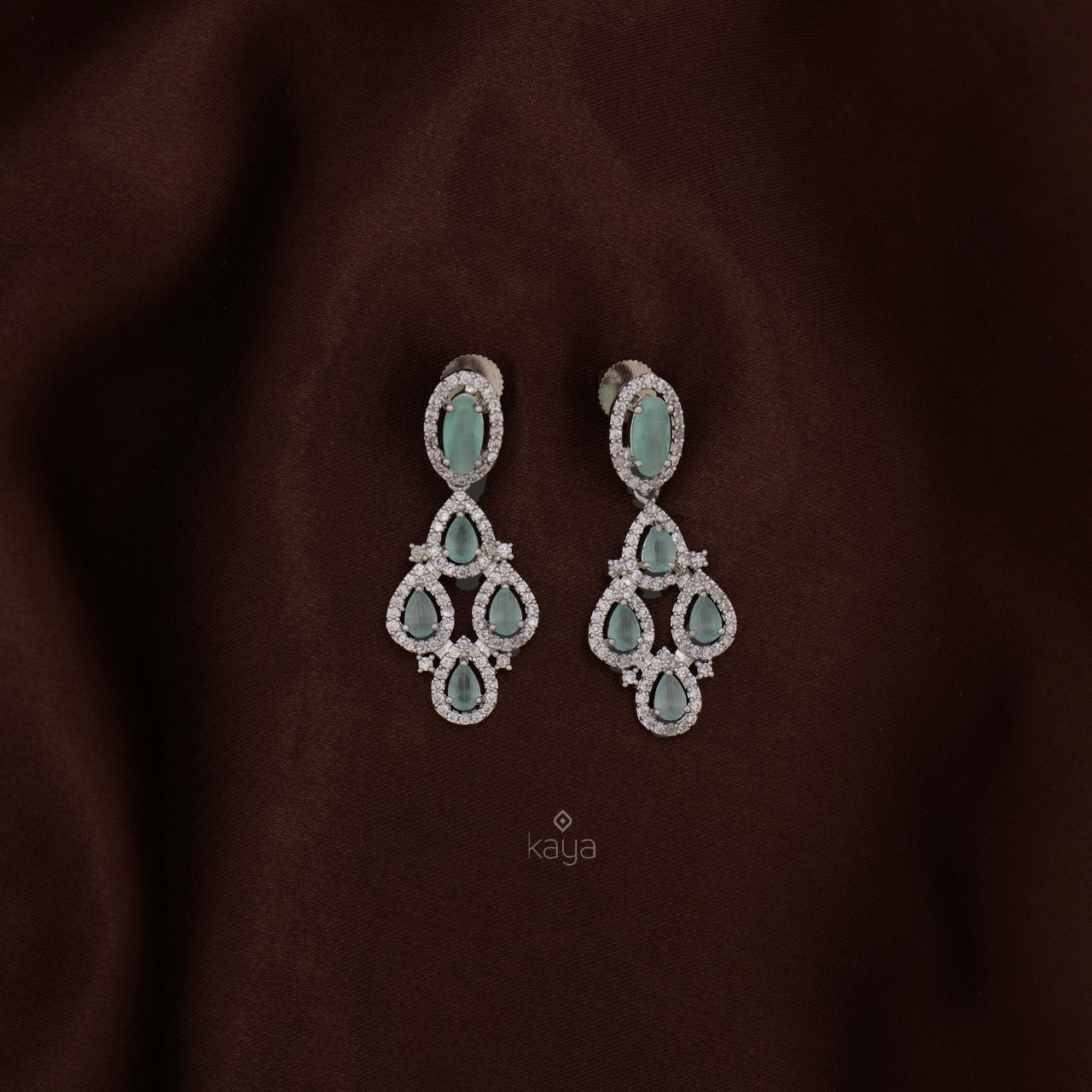Alda - American Diamond Earrings (6 Colour options)