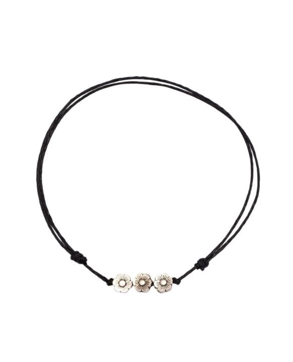 Cute Flower Charm Anklet