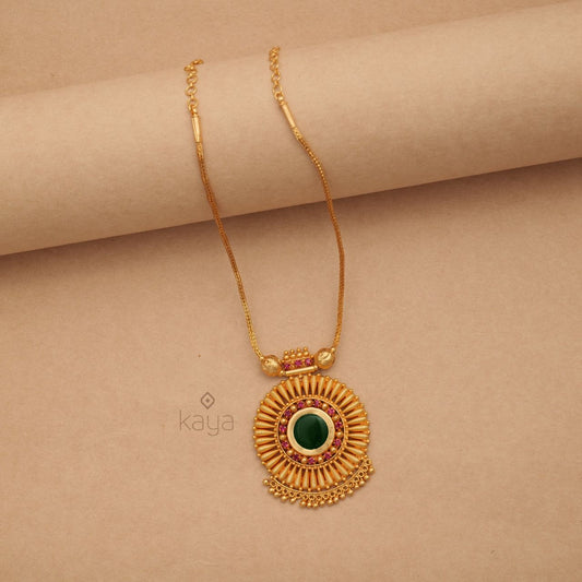 Classic Kerala Green Palakka Necklace SG10058