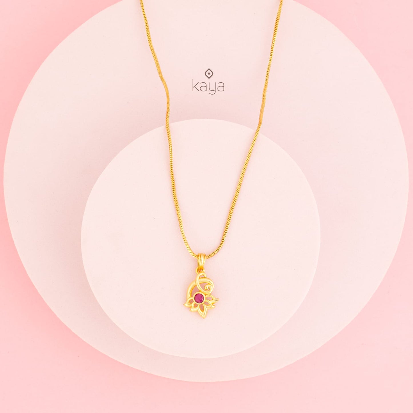 Simple pendant Necklace - NG10089