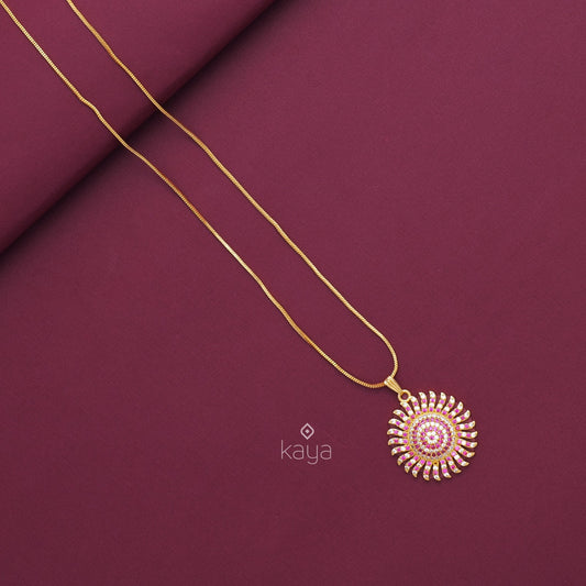 Simple pendant Necklace - SG100392